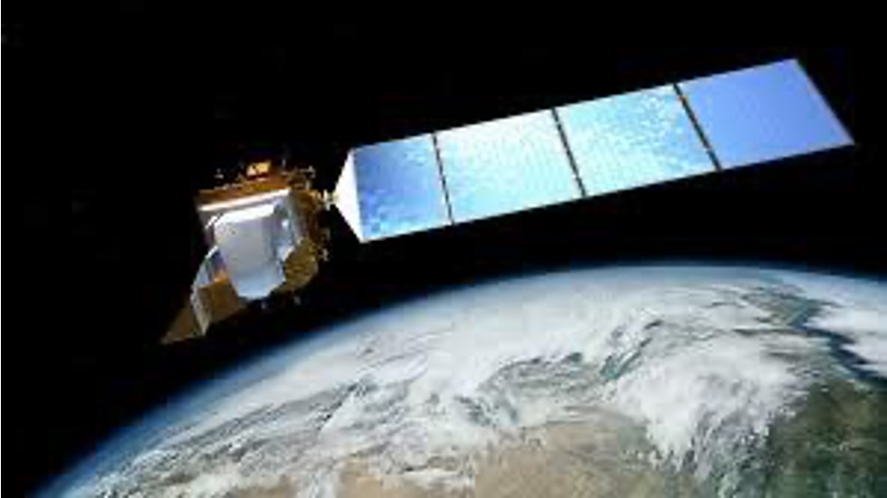 Artist depiction of the Landsat 8 satellite, image from NASA.